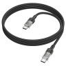 Usb Кабель-зарядка Type-C на Type-C Hoco U129 60W 1.2м черный