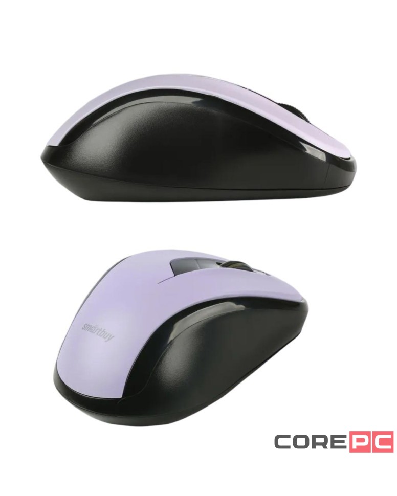 Мышь беспроводная Smartbuy 597D BT4.0/USB/DPI 1000/4 кнопки/1AA (SBM-597D-B) пурпурно-черная