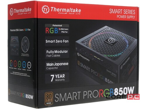 Блок питания Thermaltake 850W SMART PRO RGB PS-SPR-0850FPCBEU-R