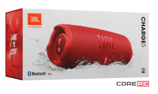 Bluetooth колонка JBL Charge 5 красная