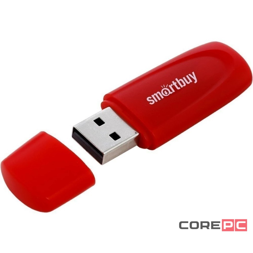 USB флеш накопитель Smartbuy 4GB Scout (SB004GB2SCR) красный