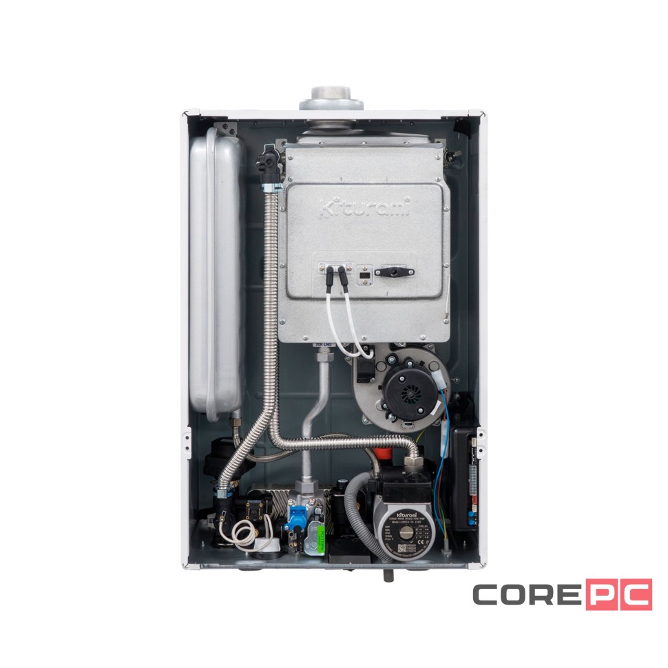 Котел газовый KITURAMI World Alpha-18 настенный, 2 конт., закр.кам.сгор., с выносным п/у