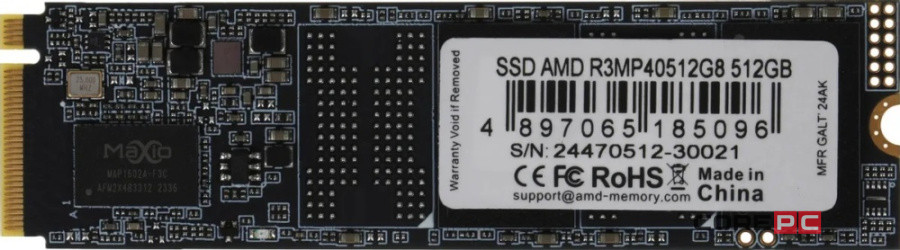 Твердотельный накопитель 512 Gb AMD Radeon R3 Series (R3MP40512G8)