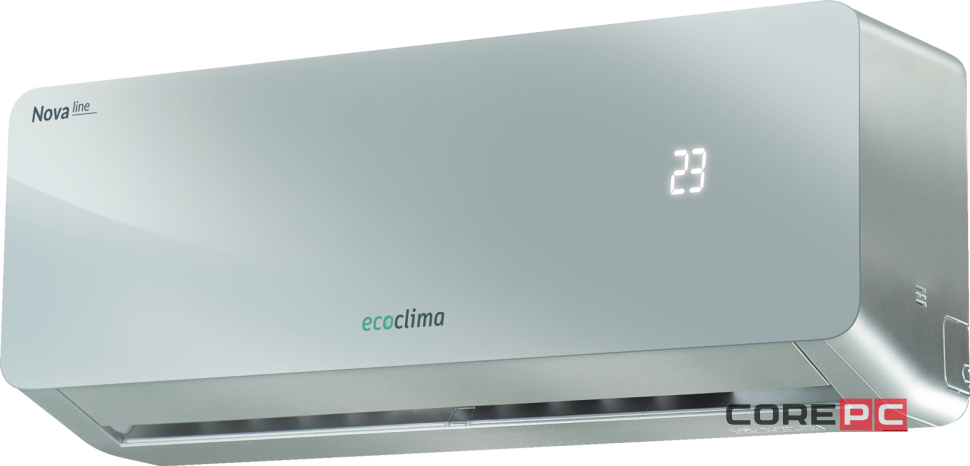 Настенная сплит-система Ecoclima ECW/I-СH09/AAS-4R1 (Silver) + EC/I-CH09/A-4R1 (White)