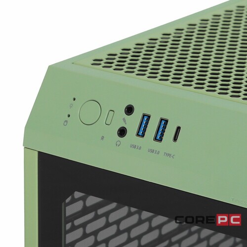 Компьютерный корпус Thermaltake The Tower 200 TG Matcha Green (CA-1X9-00SEWN-00)