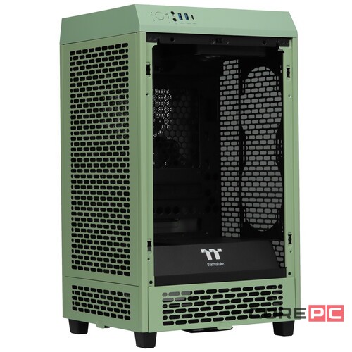Компьютерный корпус Thermaltake The Tower 200 TG Matcha Green (CA-1X9-00SEWN-00)