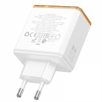 Сетевое зар. устр. Borofone BAS34A 2C/1USB 65W белое