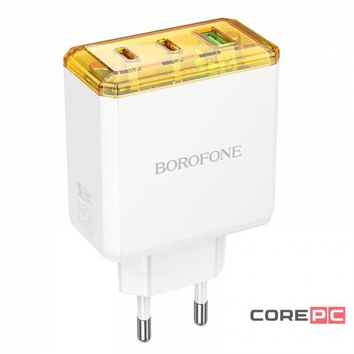 Сетевое зар. устр. Borofone BAS34A 2C/1USB 65W белое