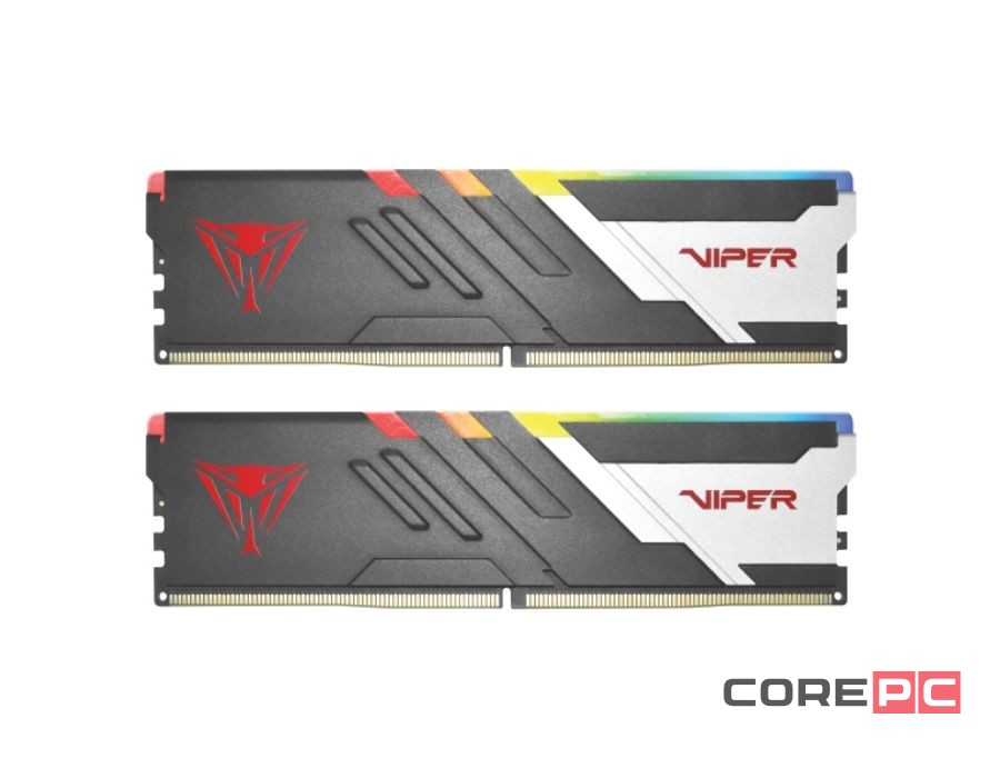 Оперативная память 32 Gb 6000 MHz PATRIOT VIPER VENOM RGB (PVVR532G600C30K)