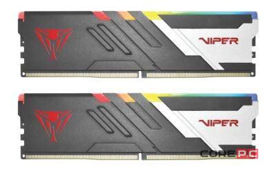 Оперативная память 32 Gb 6000 MHz PATRIOT VIPER VENOM RGB (PVVR532G600C30K)
