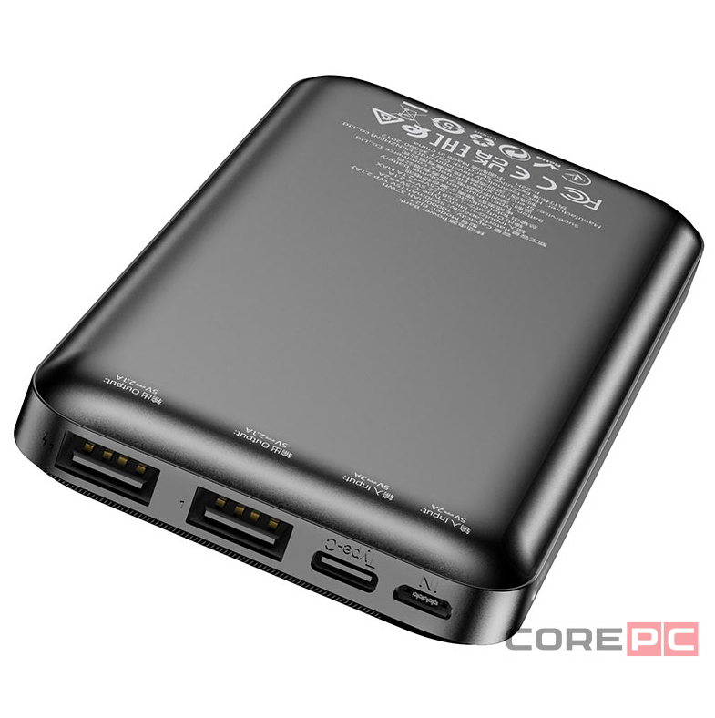 Powerbank Borofone BJ27 10000mAh 2USB черный