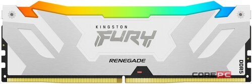 Оперативная память 16 Gb 6800 MHz Kingston FURY Renegade RGB White (KF568C36RWA-16)