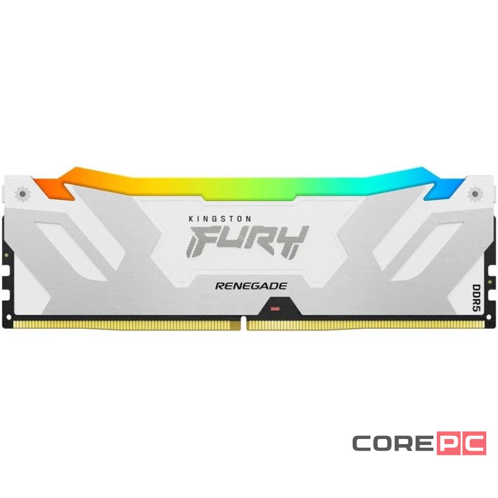 Оперативная память 16 Gb 6800 MHz Kingston FURY Renegade RGB White (KF568C36RWA-16)