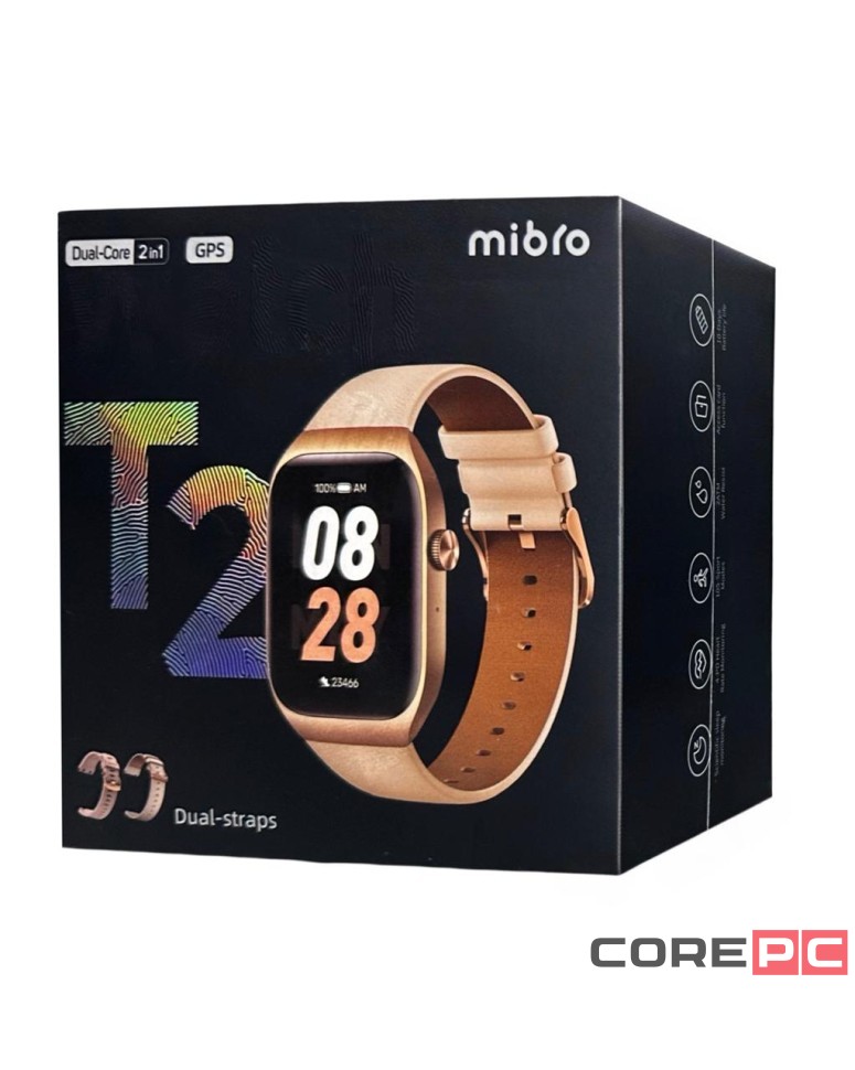 Умные часы Xiaomi Mibro T2 XPAW012 EU С русским языком золотой