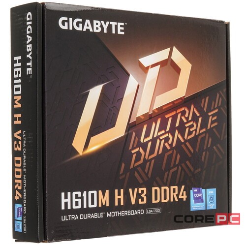 Материнская плата Gigabyte H610M H V3 DDR4