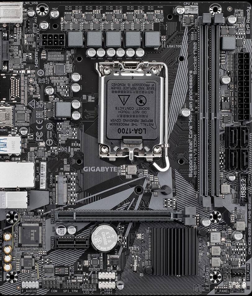 Материнская плата Gigabyte H610M H V3 DDR4