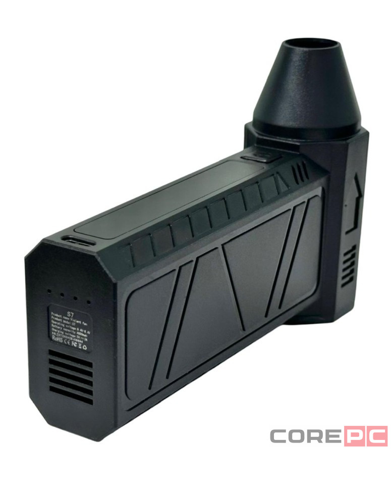 Портативный турбовентилятор S7 черный