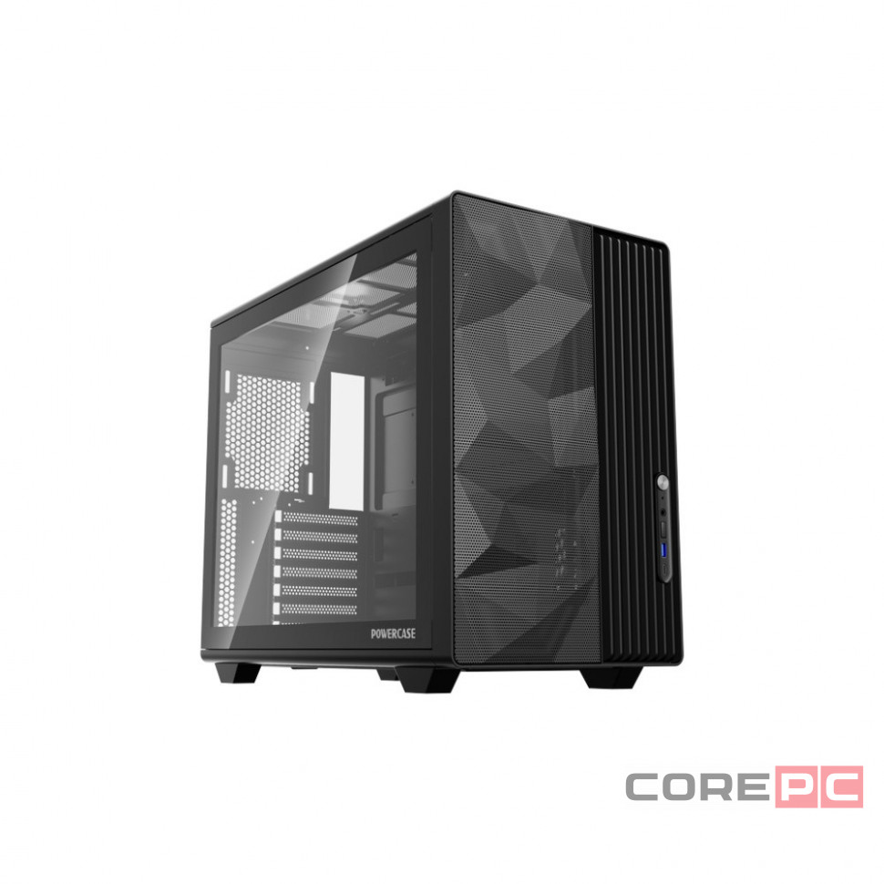 Компьютерный корпус Powercase TX5 TG Black (CTX5AB-F0)