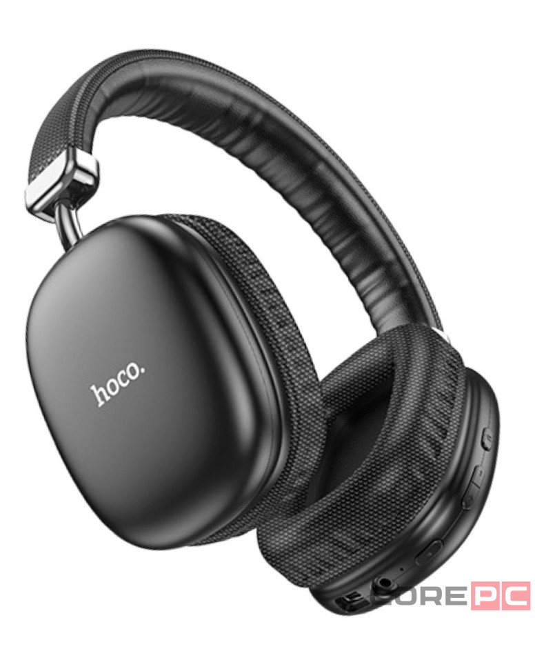 Стереонаушники Bluetooth полноразмерные Hoco W35 Free Music V5.3/40ч черные