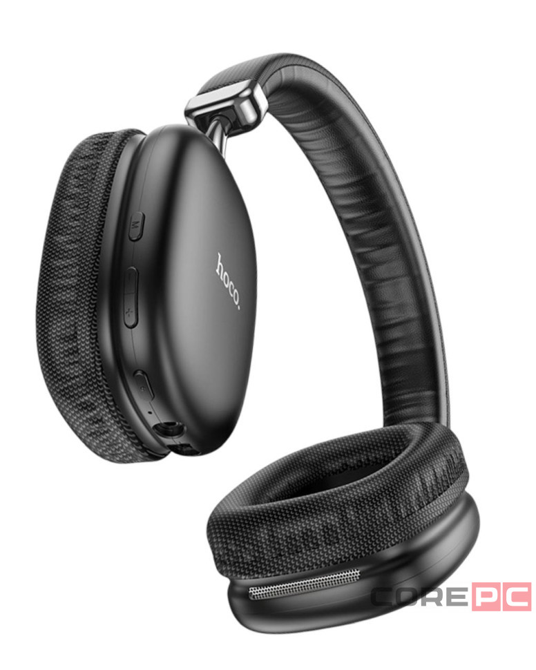 Стереонаушники Bluetooth полноразмерные Hoco W35 Free Music V5.3/40ч черные