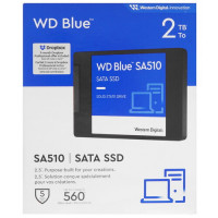 Твердотельный накопитель Western Digital 2000 Gb Blue (WDS200T3B0A)