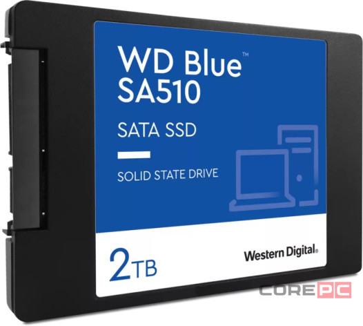 Твердотельный накопитель Western Digital 2000 Gb Blue (WDS200T3B0A)