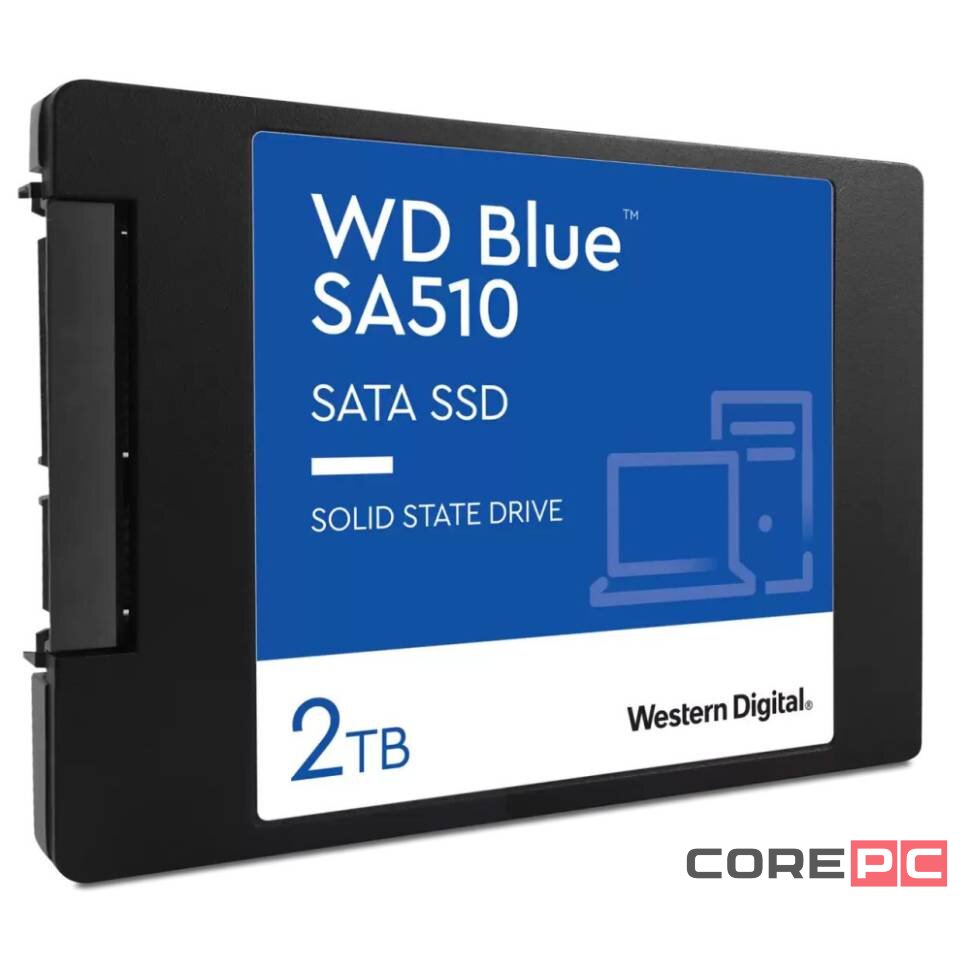 Твердотельный накопитель Western Digital 2000 Gb Blue (WDS200T3B0A)