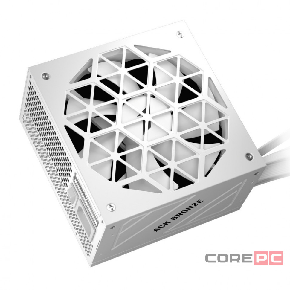 Блок питания 1STPLAYER 750W ACK Bronze White (HA-750AA2-WH) 16 Pin (PCIe 5.0 Connector Cable Details)