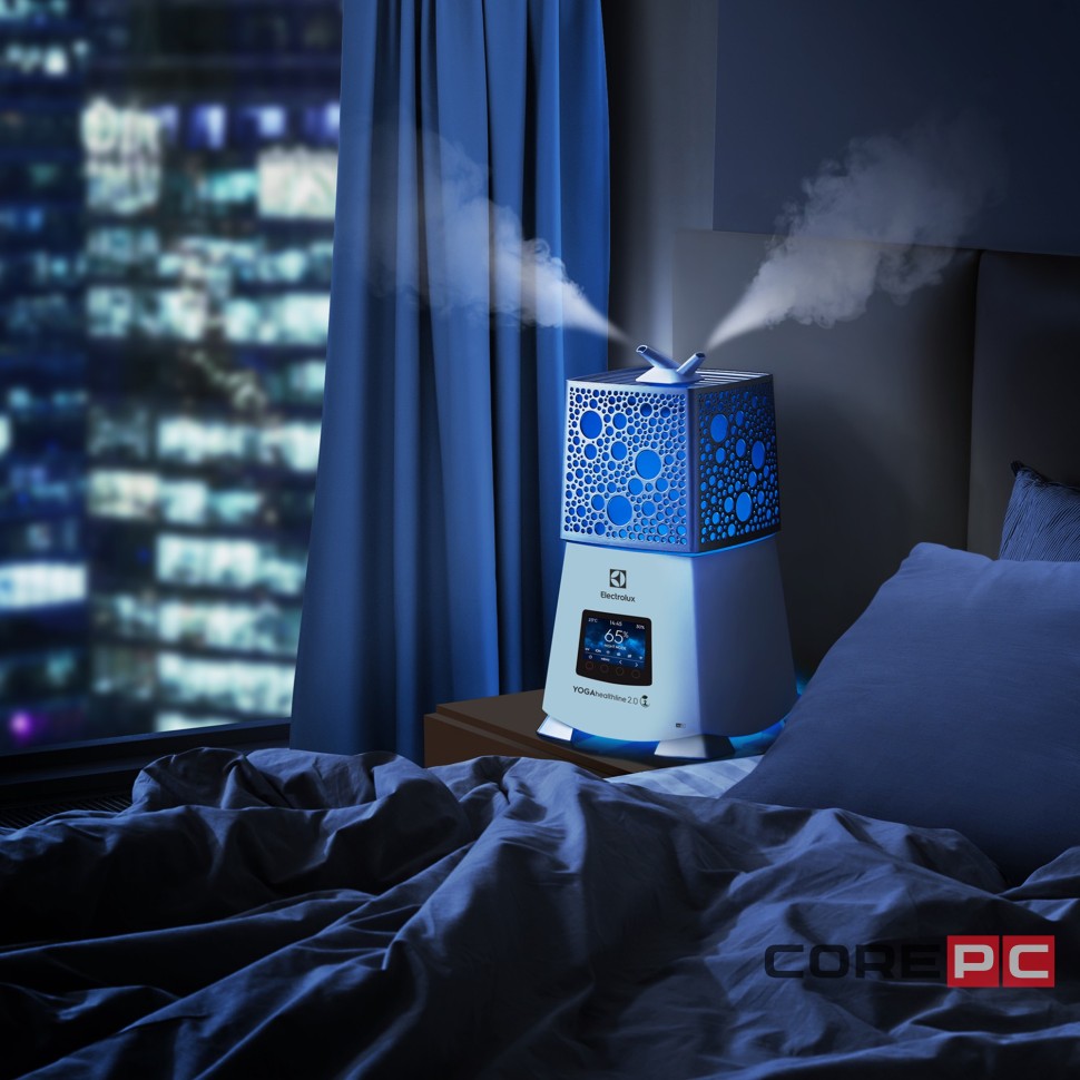 Увлажнитель-ecoBIOCOMPLEX ультразвуковой Electrolux EHU-3915D YOGAhealthline 2.0