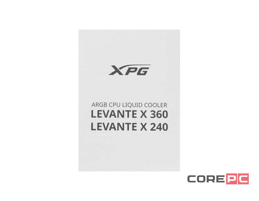Система жидкостного охлаждения для процессора ADATA XPG Levante II 360 RGB White (LEVANTEII360-WHCWW)