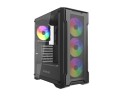 Компьютерный корпус Powercase Mistral X4B FRGB TG Black (CMXB-L4)