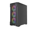 Компьютерный корпус Powercase Mistral X4B FRGB TG Black (CMXB-L4)