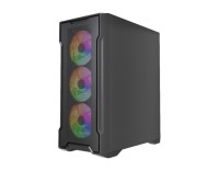 Компьютерный корпус Powercase Mistral X4B FRGB TG Black (CMXB-L4)
