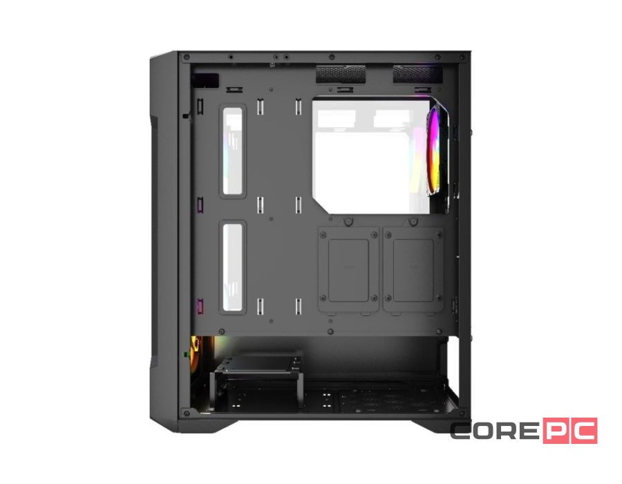 Компьютерный корпус Powercase Mistral X4B FRGB TG Black (CMXB-L4)