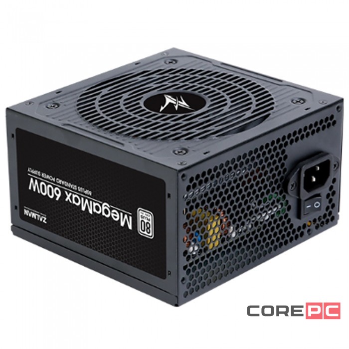 Блок питания Zalman 600W MEGAMAX ZM600-TXII