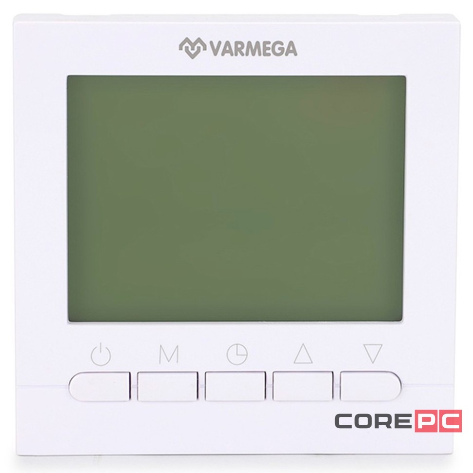 Термостат комнатный VARMEGA, VM19221, проводной, белый