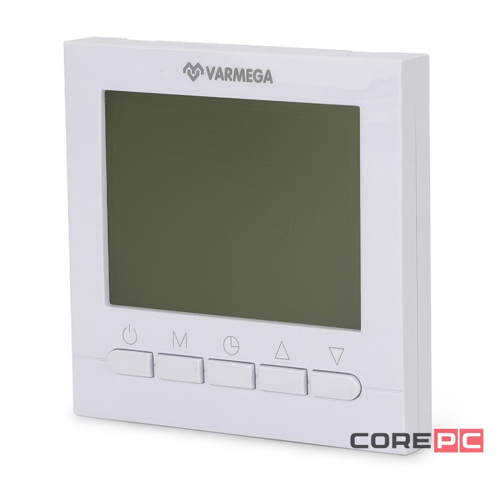 Термостат комнатный VARMEGA, VM19221, проводной, белый