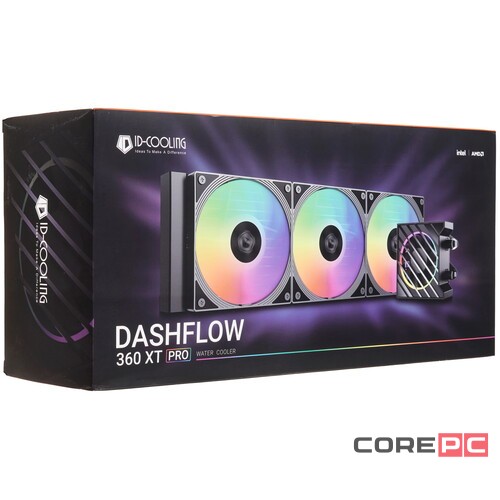 Система жидкостного охлаждения для процессора ID-COOLING DASHFLOW 360 XT PRO ARGB Black