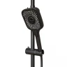 Душевая система MIXLINE 35к МЛ34-06(ML34-06) Соло излив лейка 3 поз.+лейкатропический душ черный