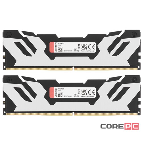 Оперативная память 64 Gb 6400 MHz Kingston FURY Renegade Silver/Black (KF564C32RSK2-64)
