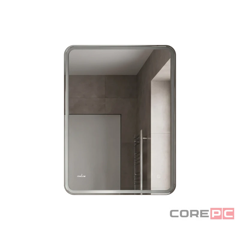 Зеркало MIXLINE Стил ЭКОНОМ 600х800 (ШВ) сенсорный выкл, светодиодная подсветка, без короба