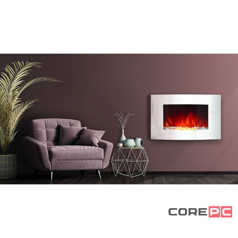 Электрокамин Electrolux EFP/W-1200URLS White