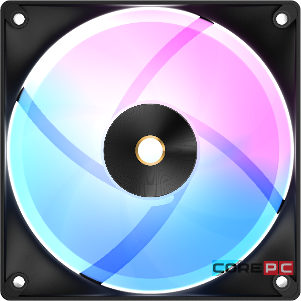 Вентилятор для корпуса Ocypus Delta F12 BK ARGB LED Black (Delta-F12-BK1AM00X-GL)