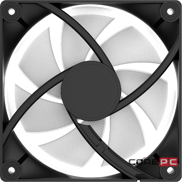 Вентилятор для корпуса Ocypus Delta F12 BK ARGB LED Black (Delta-F12-BK1AM00X-GL)