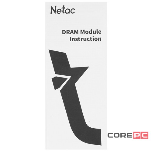 Оперативная память 32 Gb 3200 MHz NETAC SHADOW RGB Gray (NTSRD4P32DP-32E)