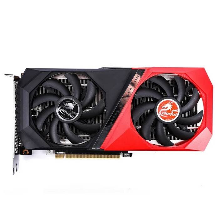 Видеокарта Colorful (RTX 3060 Ti NB DUO G6X-V) GeForce RTX 3060 Ti 8GB NB DUO G6X-V