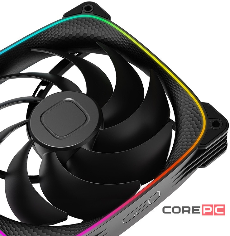 Вентилятор для корпуса Geometric Future Squama 2503B-14 Single Pack (1F2503B114000)