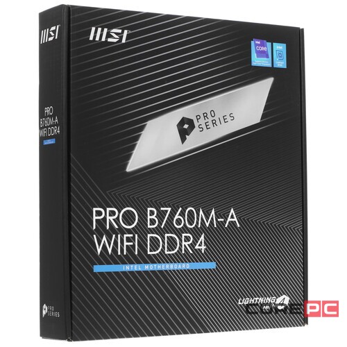 Материнская плата MSI PRO B760M-A WIFI DDR4
