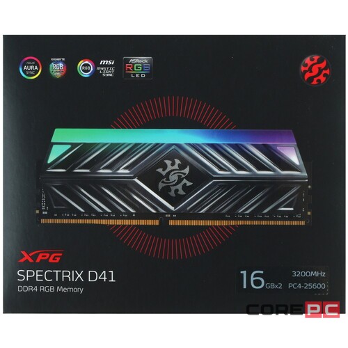 Оперативная память 32 Gb 3200 MHz ADATA XPG (AX4U320016G16A-DT41)