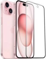 Комплект защиты 3 в 1 Wiwu (WI-IP001) для Apple iPhone 15 Pro Max (чехол/стекло/стекло для камеры)